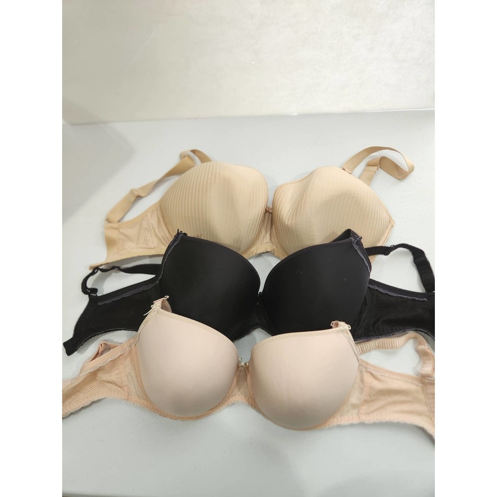 Freya Bra Lot Size 32J pink, black, tan